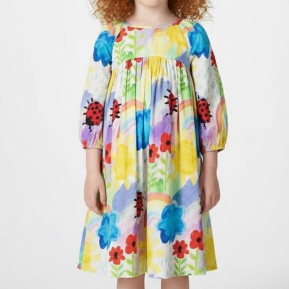 Stella McCartney Kids Other - NWT Stella McCartney Kids dress, lady bug and multicoloured print. Size 10
